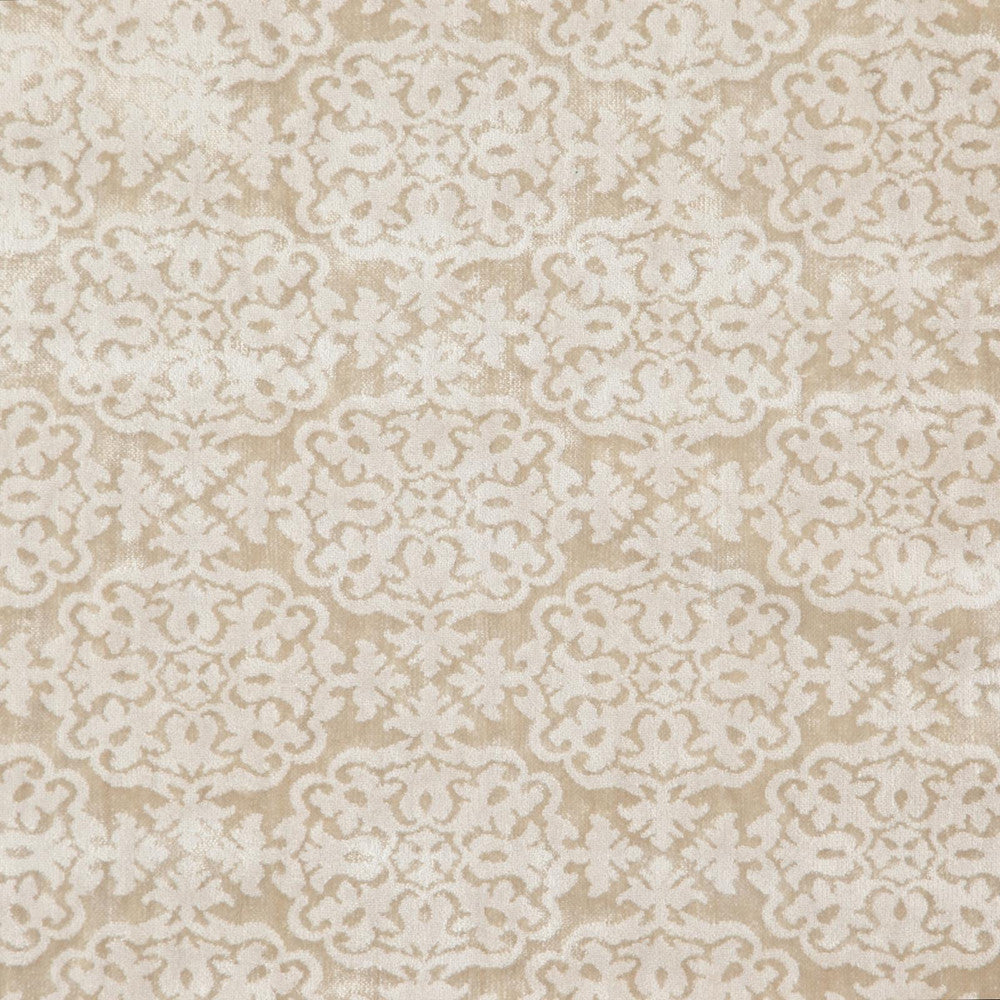 Artemis # 608 Taupe by Maxwell Fabric CLASSIC VELVETS 45% VISCOSE 37% COTTON
18% POLYESTER INDIA </p><p>Repeat: Horizontal: H-7 and Vertical: V-5 56.7" - Fabric Carolina -