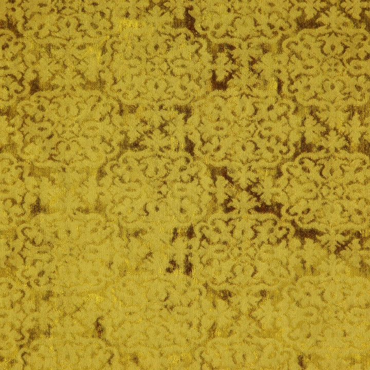 Artemis # 636 Gold by Maxwell Fabric CLASSIC VELVETS 45% VISCOSE/37% COTTON
18% POLYESTER INDIA See sample </p><p>Repeat: Horizontal: 7" and Vertical: 5" 56.7" - Fabric Carolina -