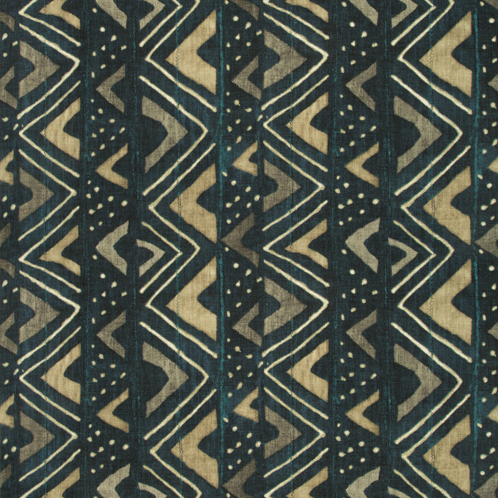Amadou Midnight by Kravet Basics Fabric COTTON - 100% United States LIGHT Horizontal: 27 and Vertical: 27 54 - Fabric Carolina -