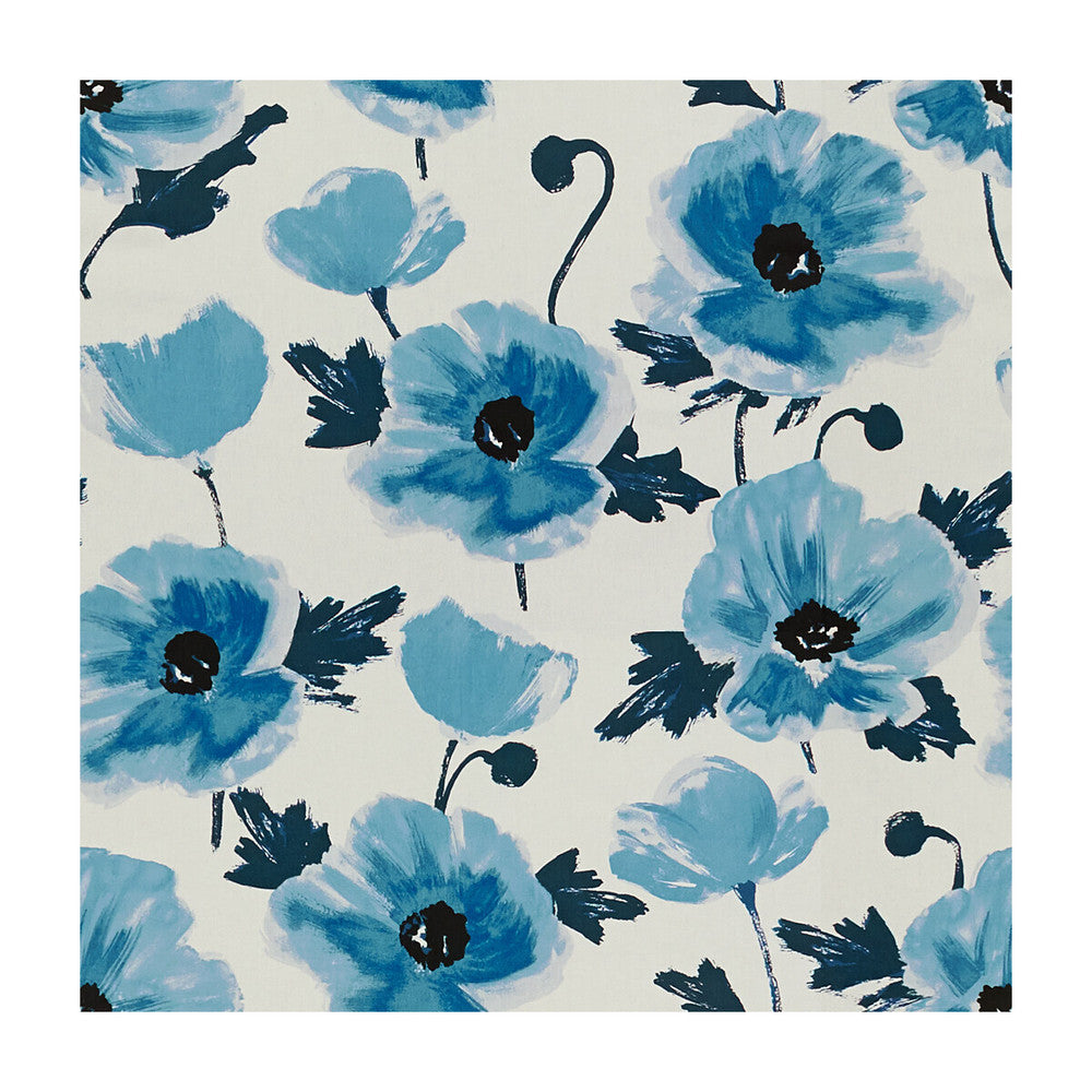 Amapola Cornflower by Kravet Design Fabric KATE SPADE CURIOSITIES COTTON - 100% United States MEDIUM Horizontal: 27 and Vertical: 27 54 - Fabric Carolina -