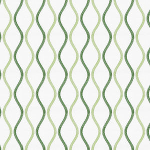 Amaryllis 2 Grass by Stout Fabric