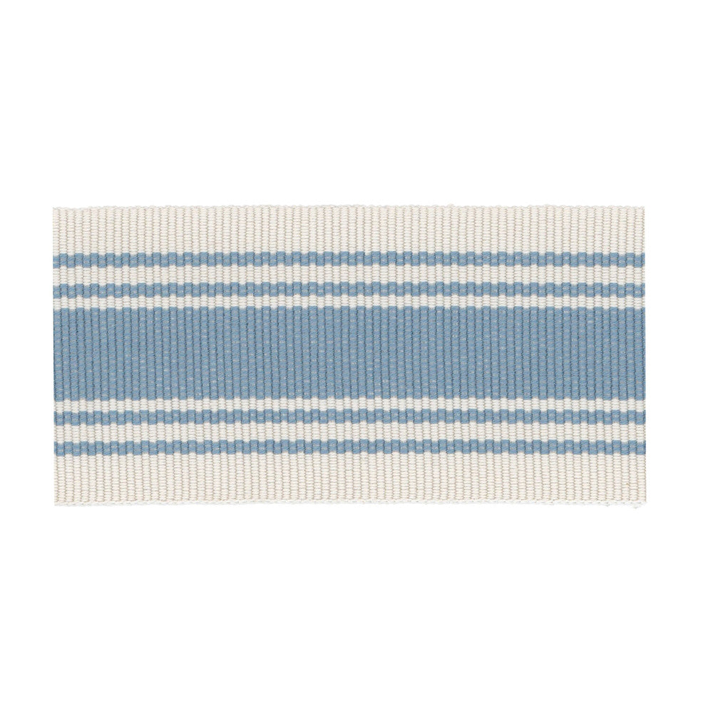 Dimensions Tape 3 Denim by Stout Trim Stout Trim Dimensions Tape 3 DenimTrim Stitched Up Trim 100%Cot %Bemb India </p><p>Repeat: H: 2.5, V: 0 2.5 in - Fabric Carolina -