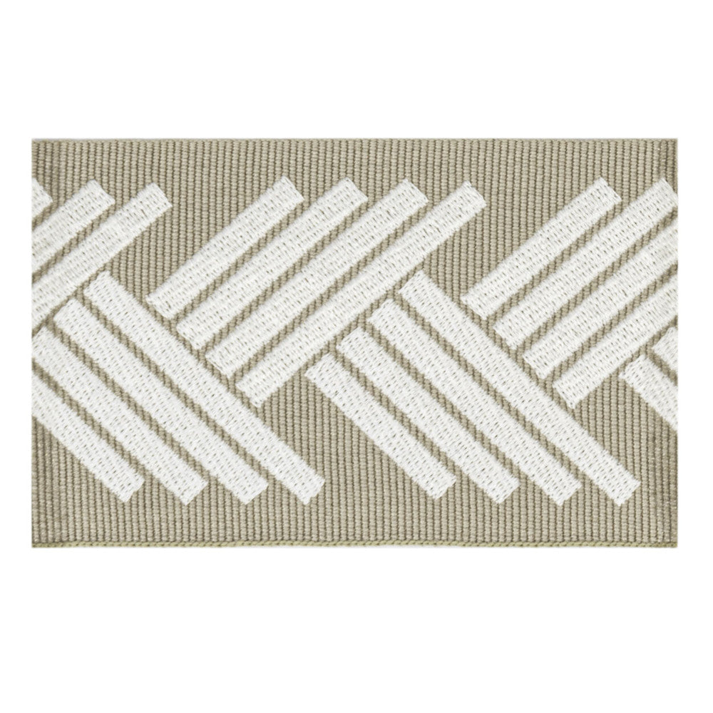 Amhearst 2 Taupe by Stout Trim VISIONS OF COLOR TRIM 99%SVI 1%POL CHINA FLAME RETARDANT-A.S.T.M. E84 N.F.P.A. 286 Horizontal: 2.750 and Vertical: 0.000 2.5 in - Fabric Carolina -
