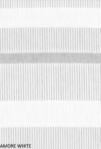 Amore White 6410 by Norbar Fabric