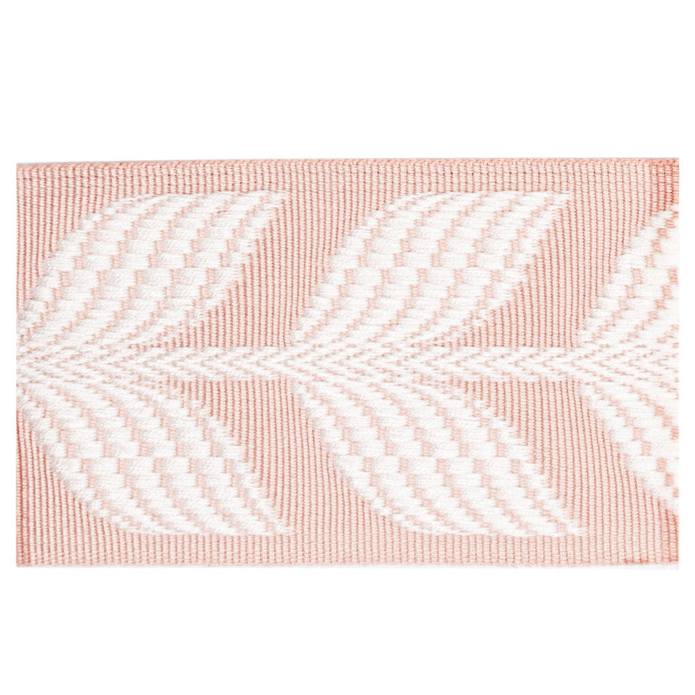 Amos 1 Pink by Stout Trim Stout Trim Amos 1 PinkTrim VISIONS OF COLOR TRIM 98%SVI 2%POL TURKEY </p><p>Repeat: H: 1.375, V: 0.000 2.25 in - Fabric Carolina -