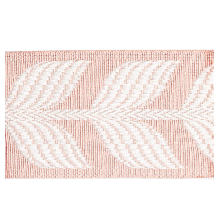 Amos 1 Pink by Stout Trim Stout Trim Amos 1 PinkTrim VISIONS OF COLOR TRIM 98%SVI 2%POL TURKEY </p><p>Repeat: H: 1.375, V: 0.000 2.25 in - Fabric Carolina -