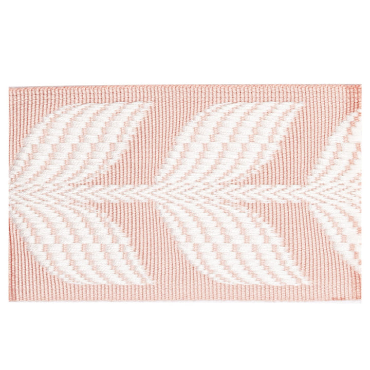 Amos 1 Pink by Stout Trim Stout Trim Amos 1 PinkTrim VISIONS OF COLOR TRIM 98%SVI 2%POL TURKEY </p><p>Repeat: H: 1.375, V: 0.000 2.25 in - Fabric Carolina -
