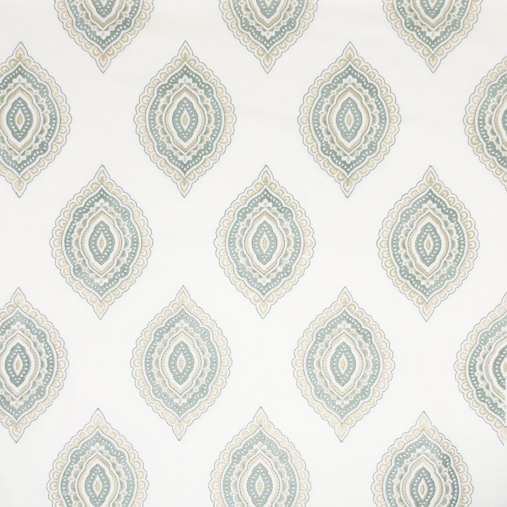 Amulet 4 Spa by Stout Fabric Stout Fabric Amulet 4 SpaFabric RAINBOW LIBRARY GLACIER/LAGOON 100%COT %REMB INDIA </p><p>Repeat: H: 7.500, V: 11.250 52 in - Fabric Carolina -