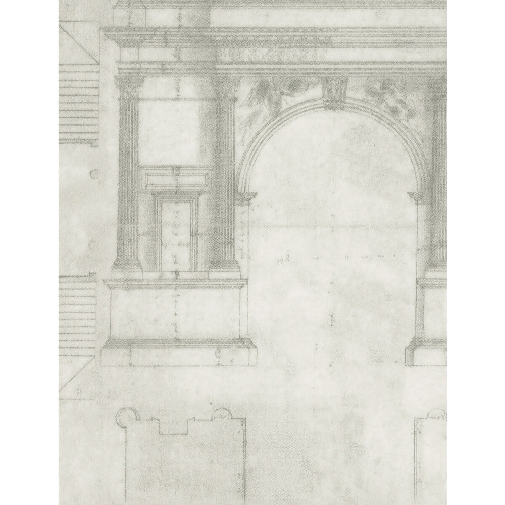 Augustus Pencil by Kravet Couture Wallcovering ANDREW MARTIN ATTIC PAPER - 100% Thailand Horizontal: and Vertical: 30 26.5 - Fabric Carolina -