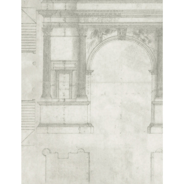 Augustus Pencil by Kravet Couture Wallcovering ANDREW MARTIN ATTIC PAPER - 100% Thailand Horizontal: and Vertical: 30 26.5 - Fabric Carolina -