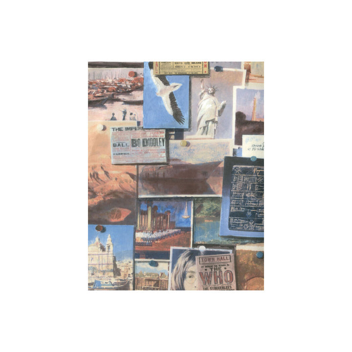 Pinboard Multi by Kravet Couture Wallcovering ANDREW MARTIN MUSEUM PAPER - 100% United Kingdom Horizontal: and Vertical: 20.5 20.5 - Fabric Carolina -