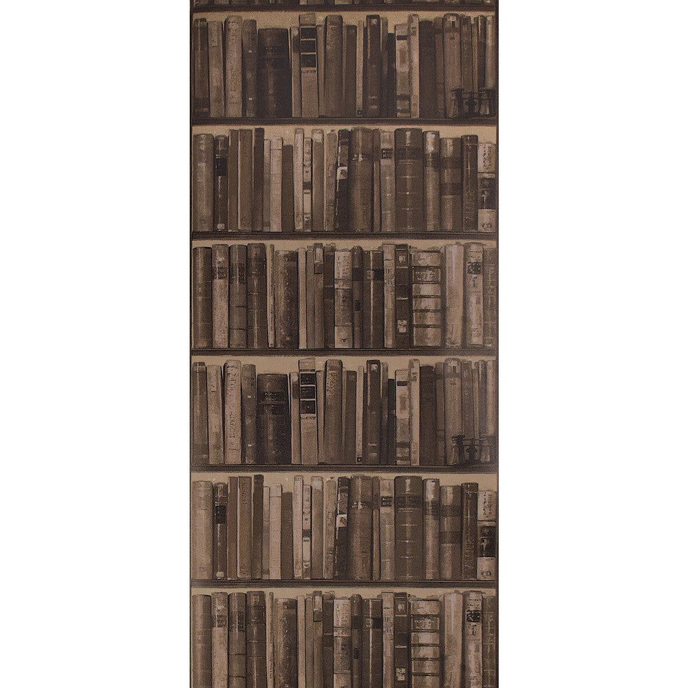 Library Cocoa by Kravet Couture Wallcovering ANDREW MARTIN NAVIGATOR PAPER - 100% United Kingdom Horizontal: and Vertical: 30 53.5 - Fabric Carolina -