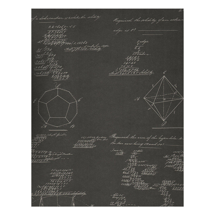 Pythagoras Charcoal by Kravet Couture Wallcovering ANDREW MARTIN NAVIGATOR PAPER - 100% United Kingdom - Horizontal: - and Vertical: 24 20.5 - Fabric Carolina -