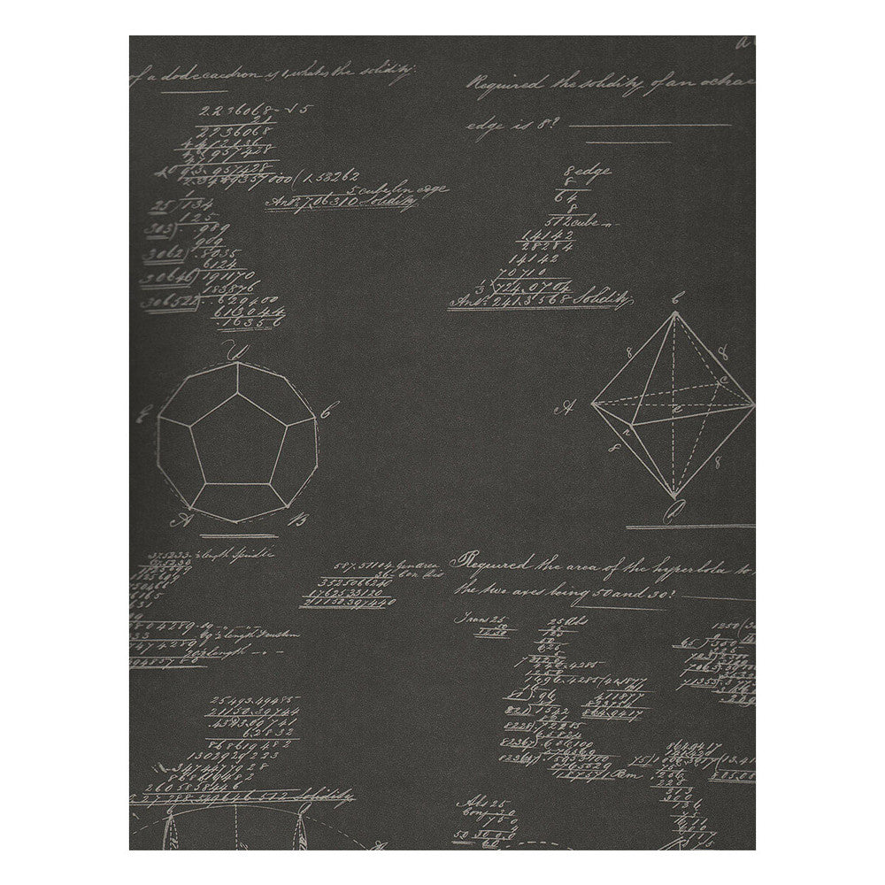 Pythagoras Charcoal by Kravet Couture Wallcovering ANDREW MARTIN NAVIGATOR PAPER - 100% United Kingdom Horizontal: and Vertical: 24 20.5 - Fabric Carolina -