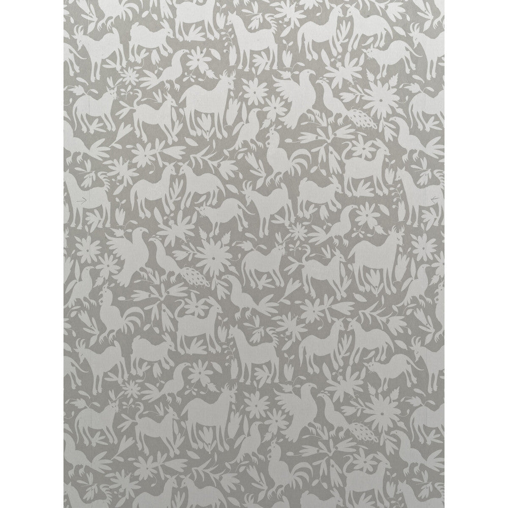 Otomi Dove by Kravet Couture Wallcovering ANDREW MARTIN HACIENDA PAPER - 100% United Kingdom - Horizontal: - and Vertical: 25 27 - Fabric Carolina -