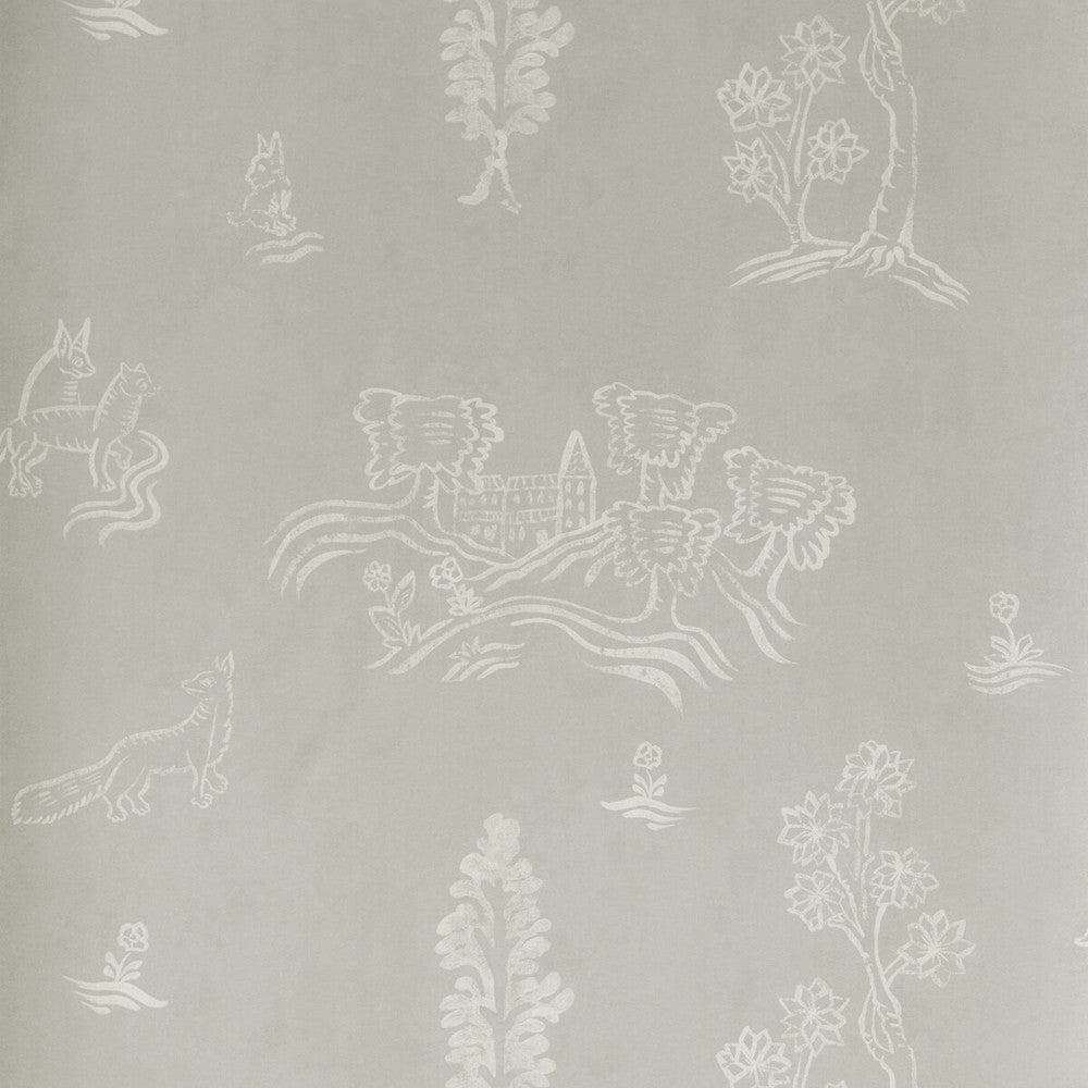 Wychwood Before Dawn by Kravet Couture Wallcovering ANDREW MARTIN KIT KEMP WOOD PULP - 45%;BINDER - 20%;MINERAL FILLERS - 20%;POLYESTER - 15% United Kingdom Horizontal: 8 and Vertical: 7 20.5 - Fabric Carolina -