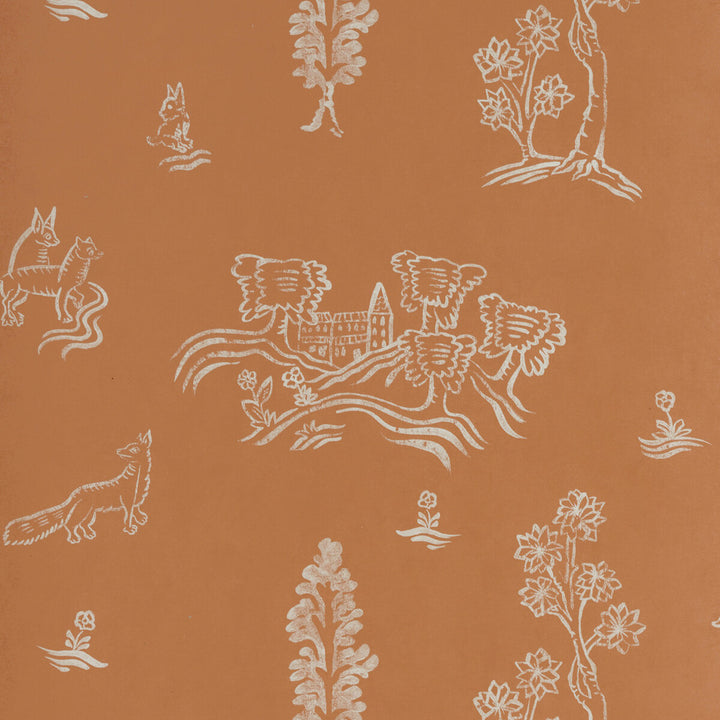 Wychwood Melon Orange by Kravet Couture Wallcovering Kravet Couture Wallcovering Wychwood Melon OrangeWallcovering ANDREW MARTIN KIT KEMP WOOD PULP - 45%;BINDER - 20%;MINERAL FILLERS - 20%;POLYESTER - 15% United Kingdom </p><p>Repeat: H: 8, V: 7 20.5 - Fabric Carolina -