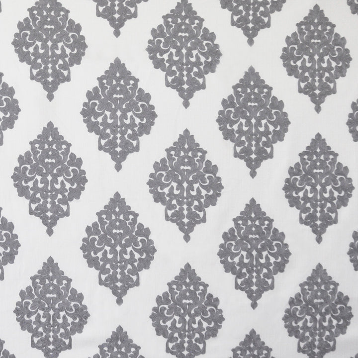 Aslan # 429 Nickel by Maxwell Fabric COLOR THEORY-VOL.III LONDON FOG 100% POLYESTER
None CHINA See sample </p><p>Repeat: Horizontal: 11.75" and Vertical: & 60"EMB.54" - Fabric Carolina -