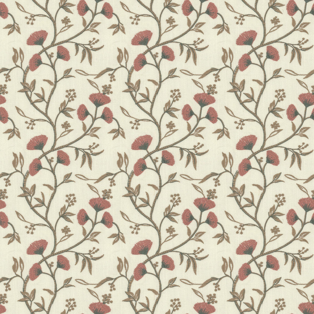 Andalucia 1 Salmon by Stout Fabric Stout Fabric Andalucia 1 SalmonFabric Rainbow Library Tearose/Spice 100%Pol %Pemb India </p><p>Repeat: H: 9, V: 0 52 in - Fabric Carolina -