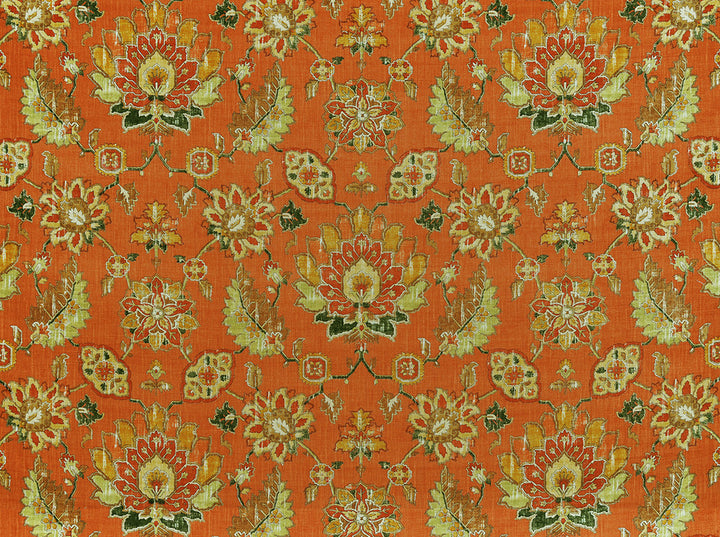 Andora Mandarin 340 by Covington Fabric 55% LINEN 45% VISCOSE VAR 12000 Horizontal: 27 and Vertical: 25.25 54 - Fabric Carolina -