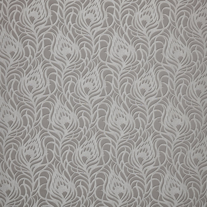 Angelica 3 Pewter by Marcus William Fabric KAI/MARCUS WILLIAM ILLUSION 61%POL 39%COT INDIA Horizontal: 13.375 and Vertical: 17.000 55 in - Fabric Carolina -
