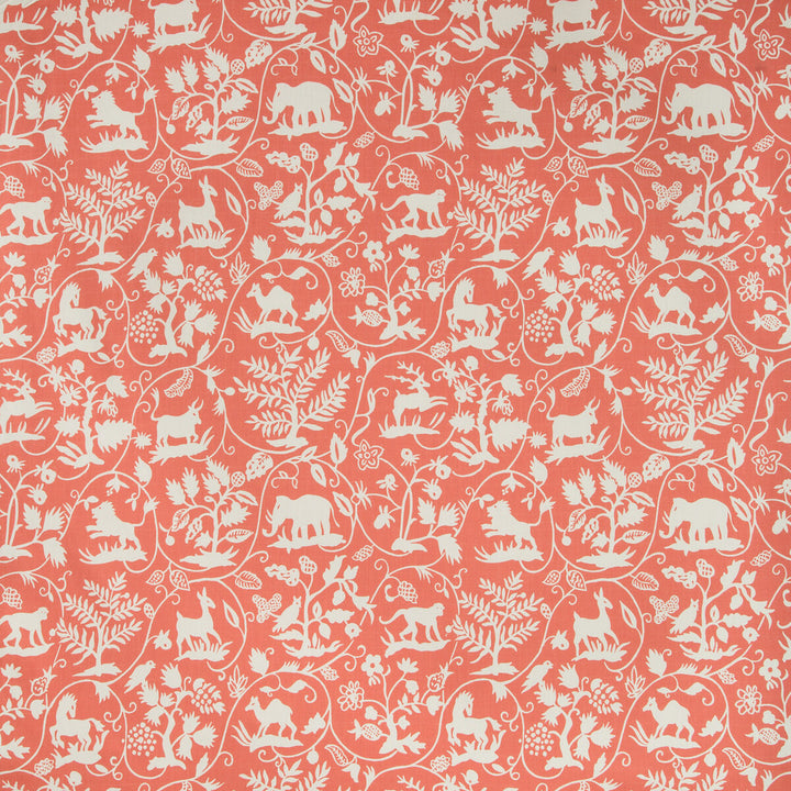 Animaltale Cherry by Kravet Basics Fabric Kravet Basics Fabric Animaltale CherryFabric BERMUDA COTTON - 100% India </p><p>Repeat: H: 27, V: 27 54 - Fabric Carolina -