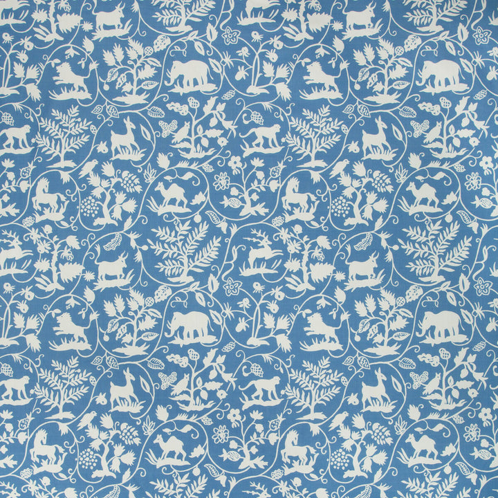 Animaltale Larkspur by Kravet Basics Fabric BERMUDA COTTON - 100% India Horizontal: 27 and Vertical: 27 54 - Fabric Carolina -