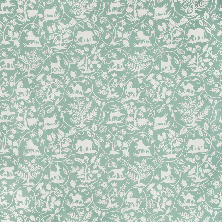 Animaltale Seafoam by Kravet Basics Fabric BERMUDA COTTON - 100% India - Horizontal: 27 and Vertical: 27 54 - Fabric Carolina -