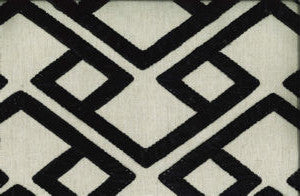 Annie Onyx 950 by Norbar Designer Fabric PANDORA 68% POLYESTER 21% LINEN INDIA 4 1/6"V 11"H 54" - Swanky Fabrics -