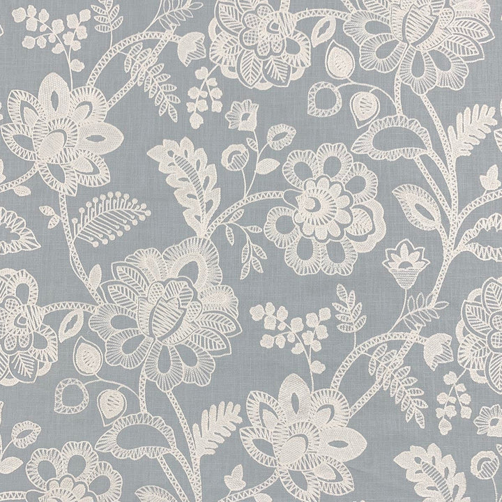 Annie Sky by Magnolia Fabric - 62% Cotton 38% Viscose Emb: 100% Viscose India 50000 Horizontal: 25.50" and Vertical: 30.50" 52" - Fabric Carolina -