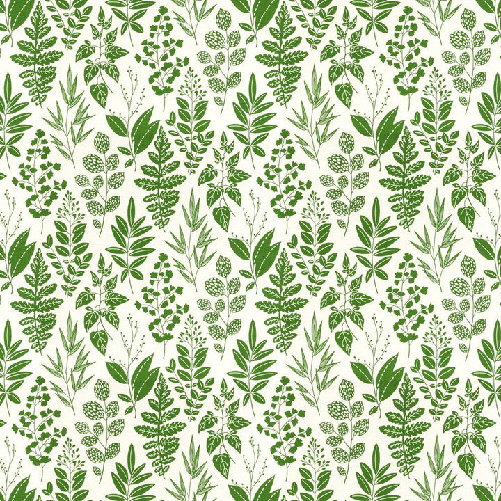 Annual 2 Spring by Stout Designer Fabric RAINBOW LIBRARY SPRING/EVERGREEN 100%COT SPAIN Horizontal: 13.500 and Vertical: 27.000 54 in - Swanky Fabrics -
