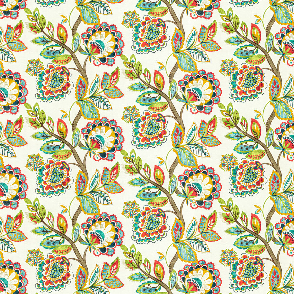 Antelope 1 Jewel by Stout Designer Fabric COMFORTABLE LIVING PETAL/PUNCH 100%COT INDIA WYZENBEEK 9 000 DOUBLE RUB WEAR TEST (MEDIUM DUTY) CATB 117-2013 Horizontal: 13.25 and Vertical: 13.25 54 in - Swanky Fabrics -