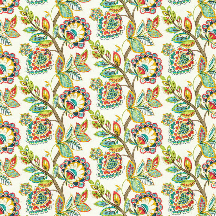 Antelope 1 Jewel by Stout Designer Fabric COMFORTABLE LIVING PETAL/PUNCH 100%COT INDIA WYZENBEEK 9 000 DOUBLE RUB WEAR TEST (MEDIUM DUTY) CATB 117-2013 Horizontal: 13.25 and Vertical: 13.25 54 in - Swanky Fabrics -