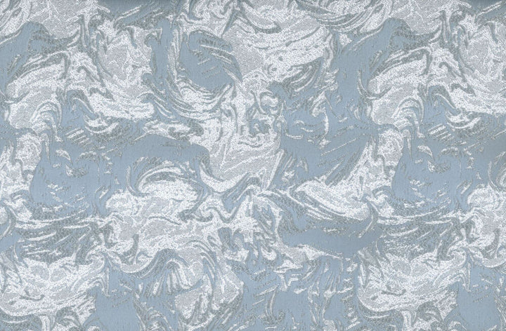 Antioch Powder Blue 6 by Norbar Designer Fabric PARAMOUNT 100% POLYESTER INDIA 10 1/2 9 1/4"H 55 - Swanky Fabrics -