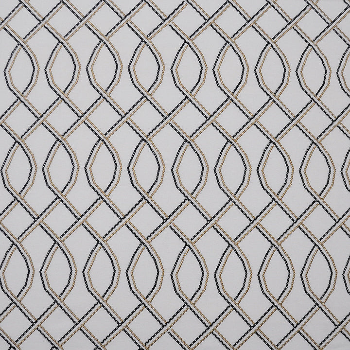 Abbraccio # 341 Brass by Maxwell Fabric COLOR WAVES-DOMINO EFFECT 75% COTTON 25% VISCOSE INDIA DRY CLEAN, STAIN REPELLENT </p><p>Repeat: Horizontal: H-6.5 and Vertical: V-7.5 54"EMB.51" - Fabric Carolina -