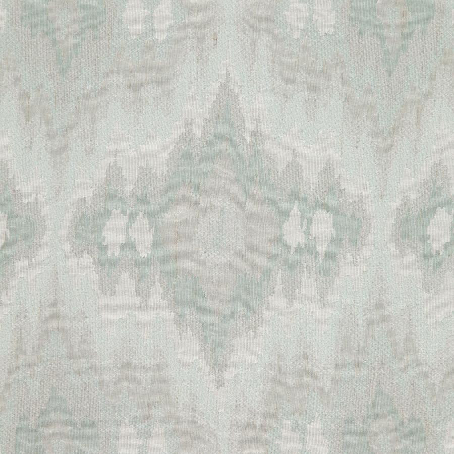 Agnes # 618 Celadon by Maxwell Designer Fabric Wide Width Drapery 92% POLYESTER/8% LINEN TURKEY V-15"H-11.5" 118" - Swanky Fabrics -