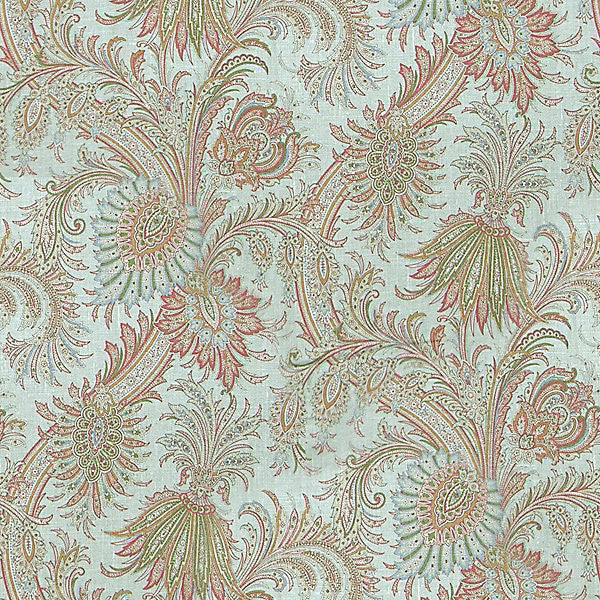 Amelie/Blue Multi by Old World Weavers Fabric Old World Weavers Fabric Amelie/Blue MultiFabric 100% LINEN ITALY </p><p>Repeat: H: 25.5", V: 27.25" 55" - Fabric Carolina -