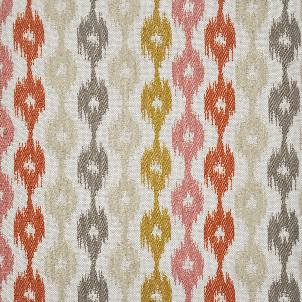 Annabelle # 401 Sunset by Maxwell Fabric UPHOLSTERY PALETTES-MIMOSA 100% POLYESTER USA See sample </p><p>Repeat: Horizontal: 3.75" and Vertical: 9.9" 54" - Fabric Carolina -