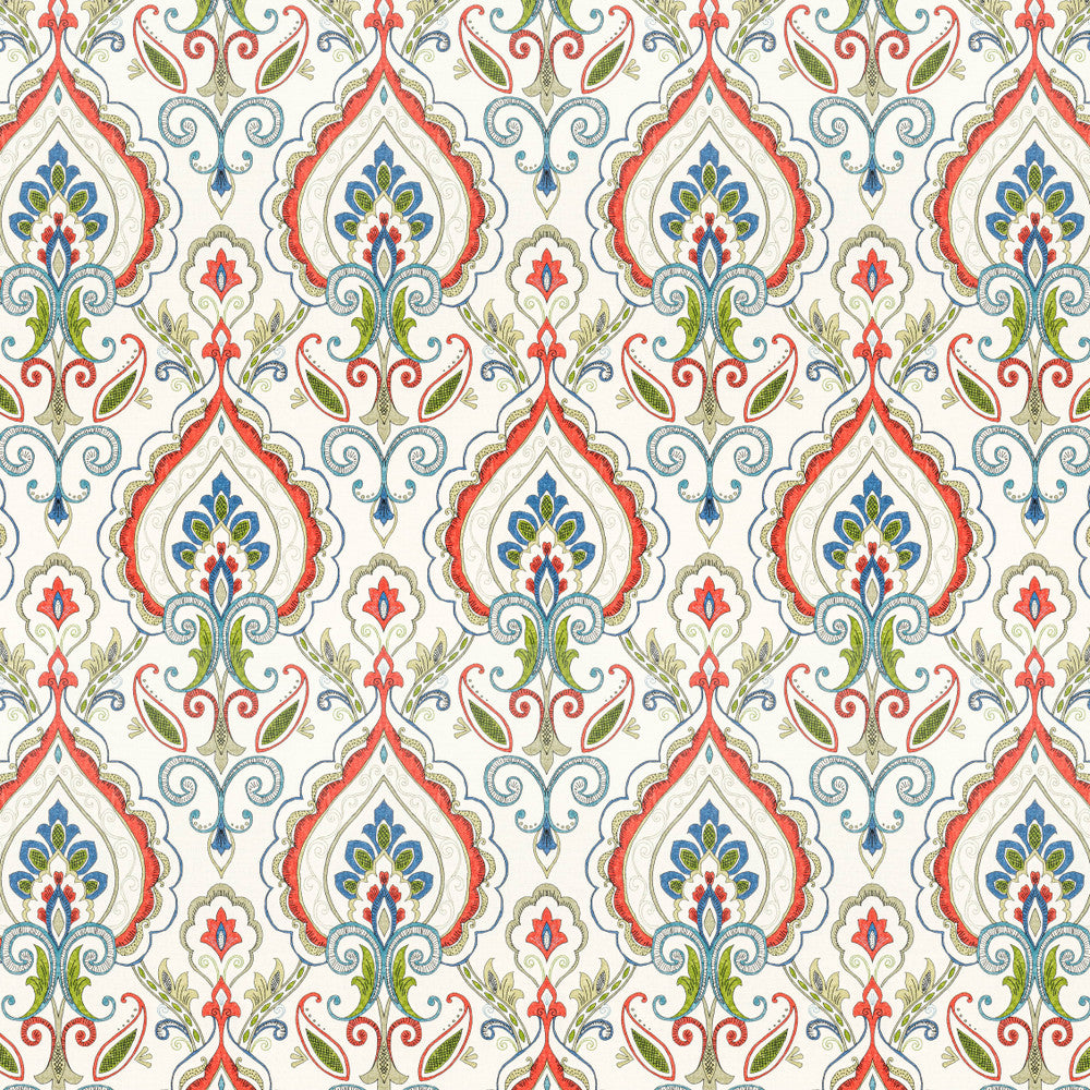 April 1 Poppy by Stout Fabric Stout Fabric April 1 PoppyFabric RAINBOW LIBRARY TILE/SORBET SPAIN </p><p>Repeat: H: 13.500, V: 13.500 54 in - Fabric Carolina -