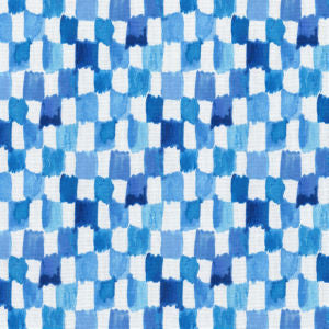 April Bluejay by Norbar Fabric PRISM CARNIVAL 100% COTTON USA 6 1/3"V 3 3/8"H 54 - Fabric Carolina -