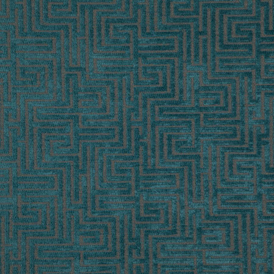 Aerial # 307 Adriatic by Maxwell Designer Fabric Classic Chenilles 54% ACRYLIC/43% POLYESTER 3% VISCOSE TURKEY V-8.5"H-13.75" 55" - Swanky Fabrics -