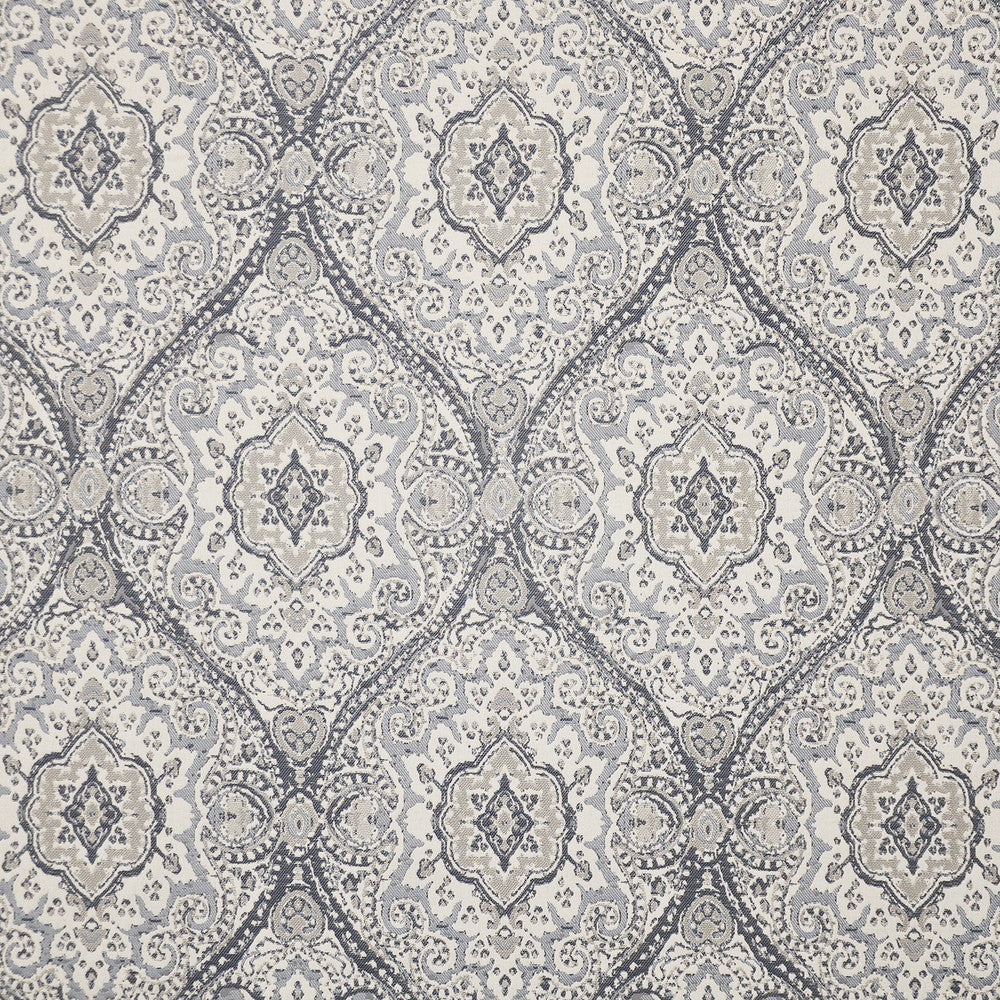 Atlantis # 407 Pigeon by Maxwell Fabric HOME & GARDEN-ACT V 100% BELLA-DURA POLYOLEFIN USA See sample </p><p>Repeat: Horizontal: 13.5" and Vertical: 21.3" 54" - Fabric Carolina -