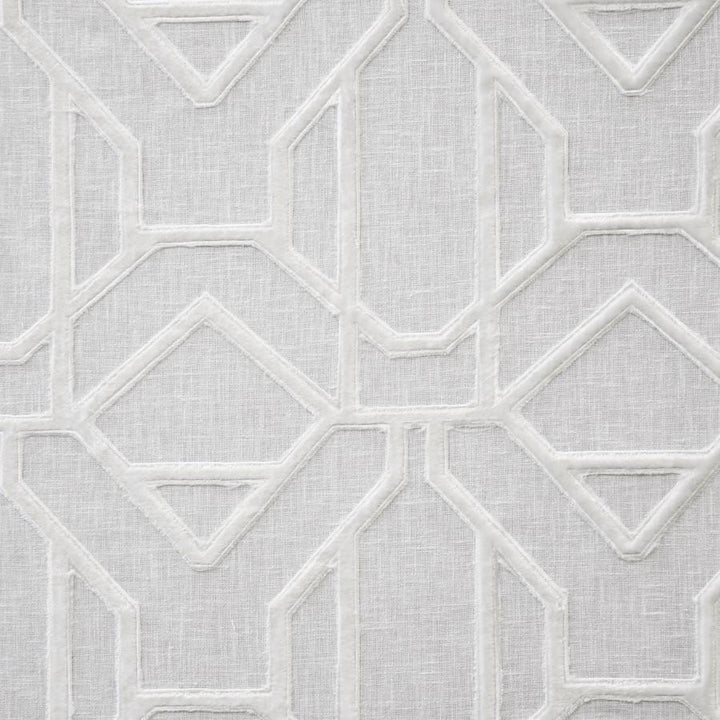 Aviation # 732 Snowflake by Maxwell Fabric Color Theory-Vol.V Caffe Latte 70% POLYESTER/30% COTTON NONE INDIA V-9.25"H-8.25" 54"EMB51.5 - Fabric Carolina -