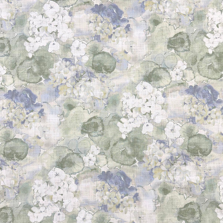 Aquarelle Celadon by Magnolia Fabric - 100% Cotton Pakistan 51,000 WYZ Horizontal: 13.5 and Vertical: 25.25 54 - Fabric Carolina -