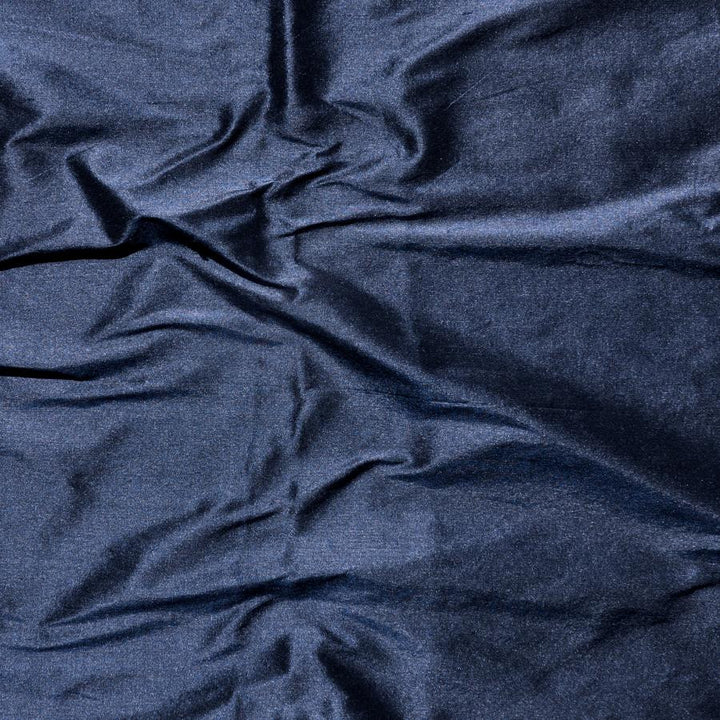Anisha # 102 Navy by Maxwell Fabric Telafina Season Xiv 100% SILK INDIA 55" - Fabric Carolina -