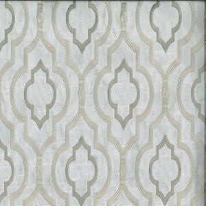 Arcade Crystal by Norbar Fabric See Sample 100% POLYESTER INDIA 3,000 WYZENBEEK 6 1/4"V - 5 3/4"H 54 - Fabric Carolina -