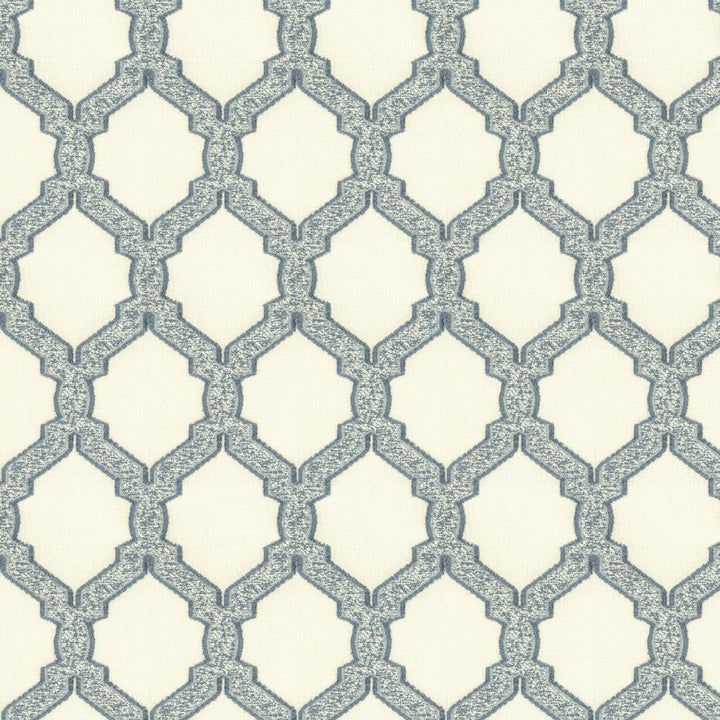 Arden 1 Federal by Stout Designer Fabric COMFORTABLE LIVING SPRAY/OCEAN 86%COT 14%POL INDIA Horizontal: 6.875 and Vertical: 11.25 55 in - Swanky Fabrics -