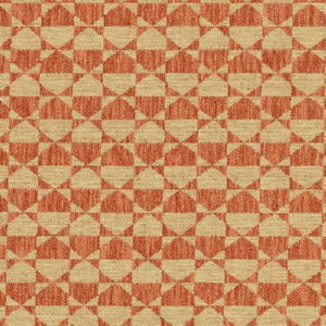 Arliss Terracotta 204 by Norbar Designer Fabric PANAMA 81% POLYESTER - 19% COTTON INDIA 2 1/2"V - 2"H 54" - Swanky Fabrics -
