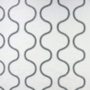 Arpeggio Slate by Norbar Designer Fabric PRISM ELEMENTS 80% COTTON - 20% VISCOS 15 3/4"V 8 5/8"H 54" - Swanky Fabrics -