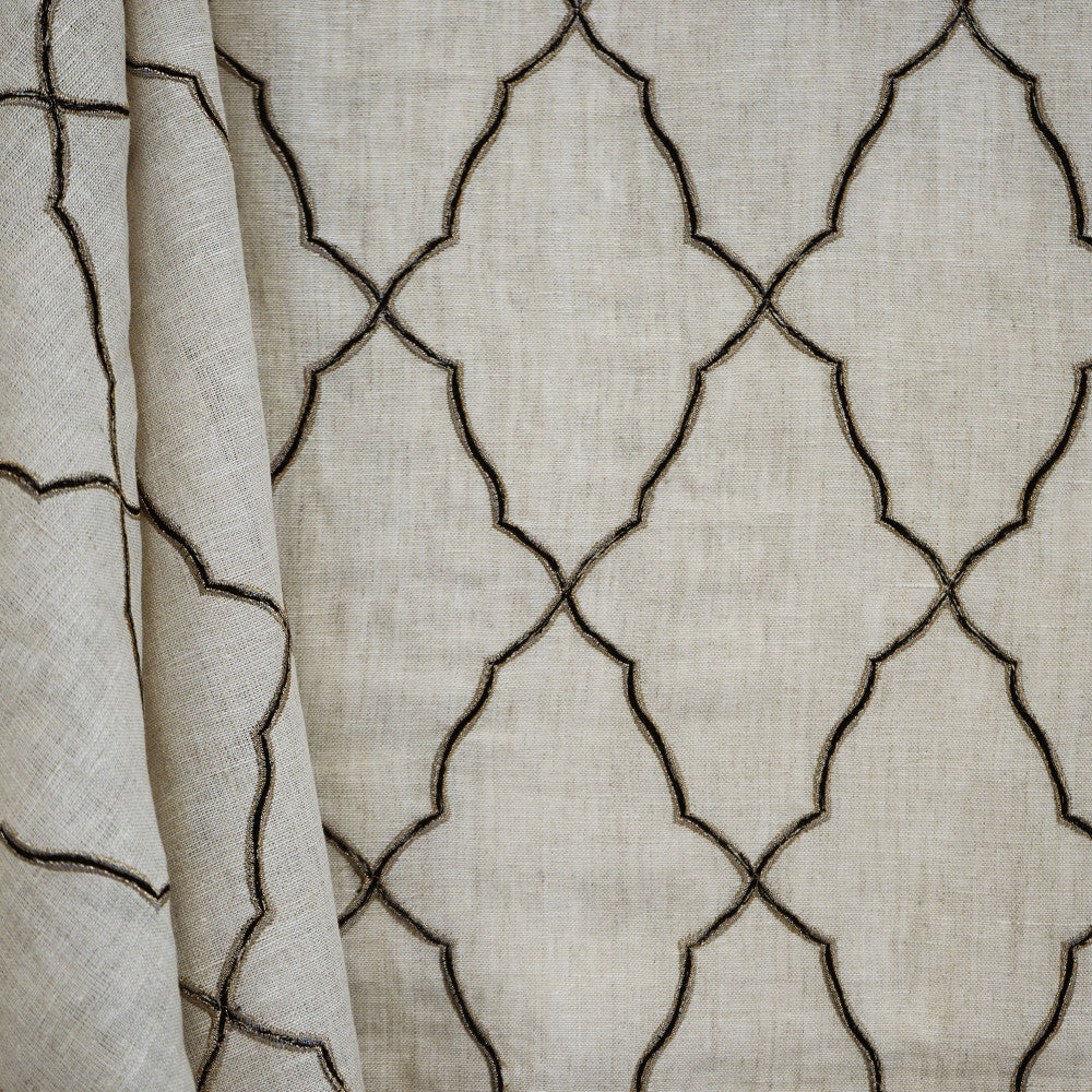 Arpel 97Sj101 by JF Fabric JF Studio 100% Linen India Horizontal: 5 and Vertical: 8 54 - Fabric Carolina -